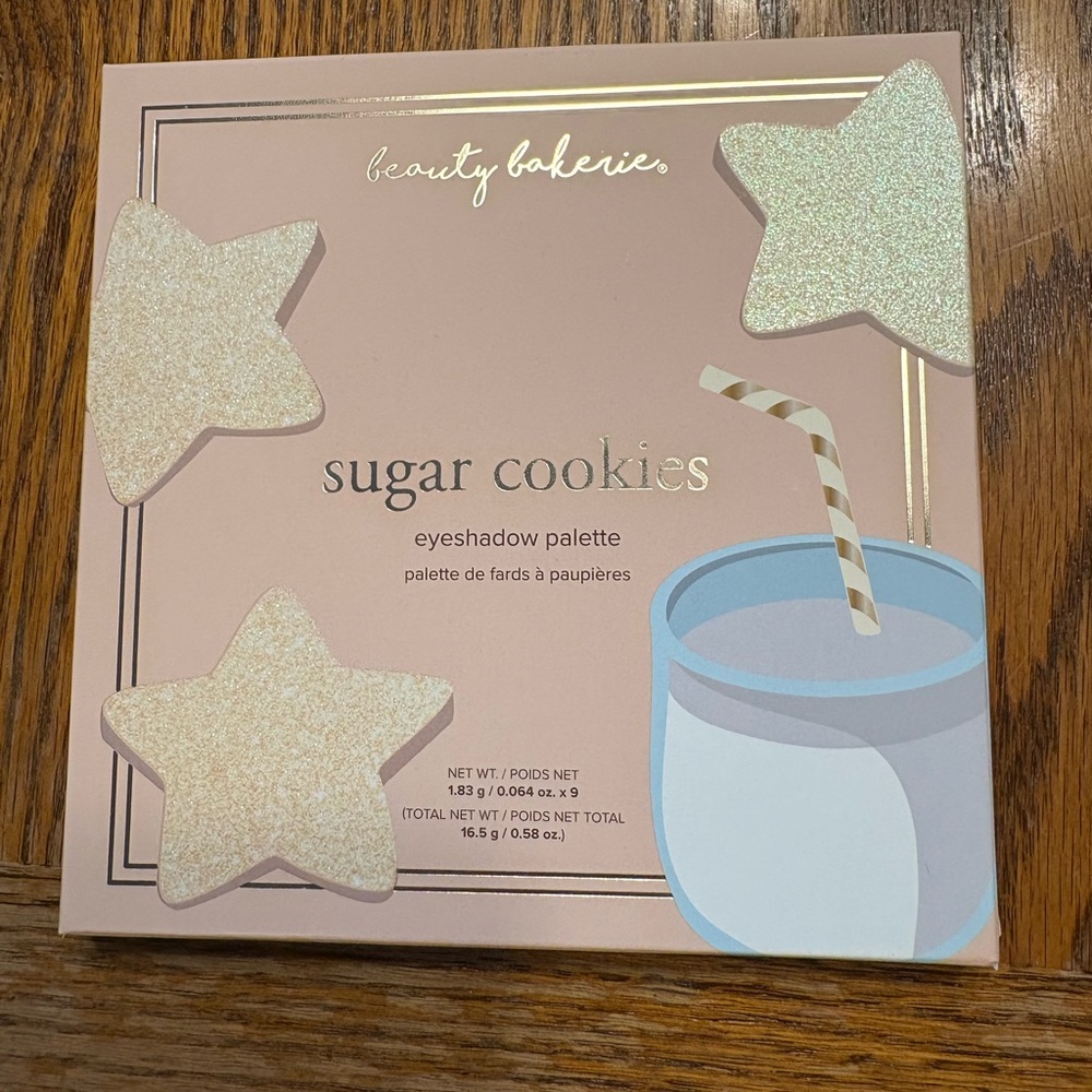 Beauty Bakerie Sugar Cookies Eyeshadow Palette - Cream and Gold